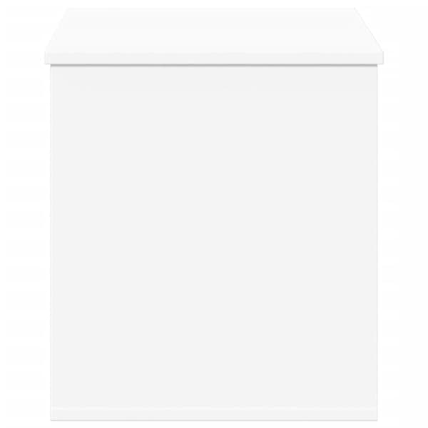 vidaXL Oppbevaringsboks hvit 100x42x46 cm konstruert tre