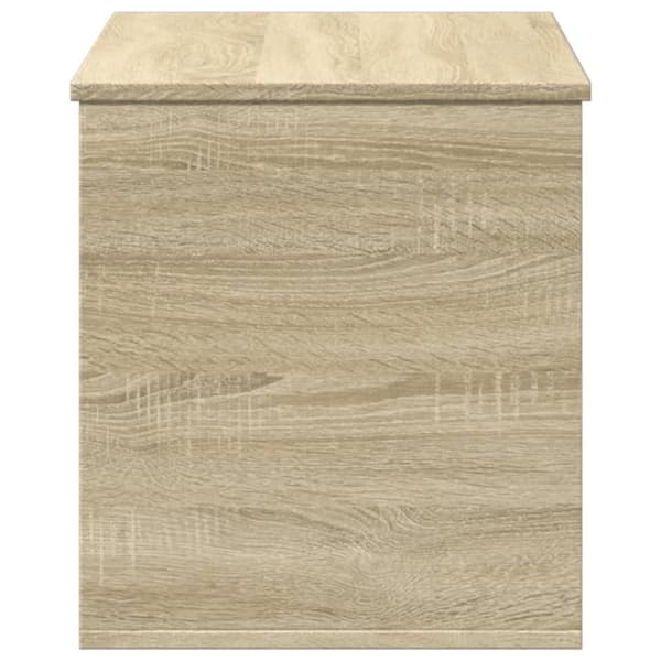 vidaXL Oppbevaringsboks sonoma eik 100x42x46 cm konstruert tre