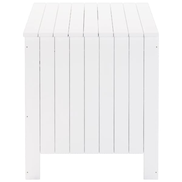 vidaXL Säilytyslaatikko kannella RANA valk. 100x49x54 cm täysi mänty