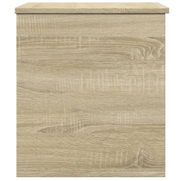 vidaXL Förvaringslåda sonoma-ek 60x42x46 cm konstruerat trä
