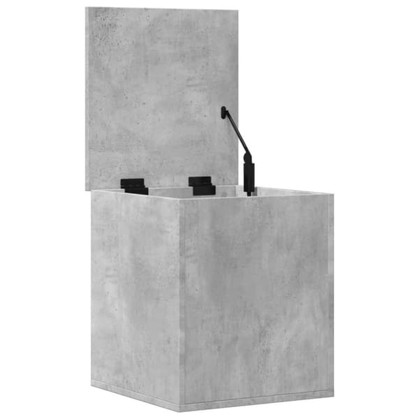 vidaXL Förvaringslåda betonggrå 40x42x46 cm konstruerat trä