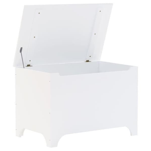 vidaXL Putekasse med lokk RANA 80x49x54 cm heltre furu