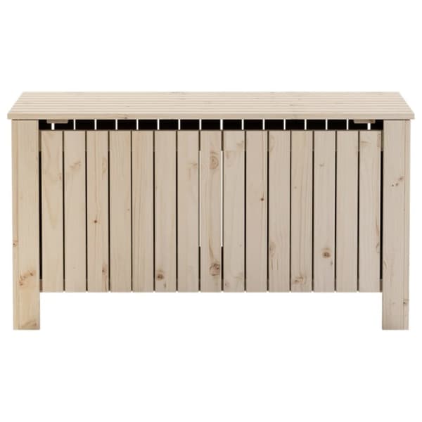 vidaXL Putekasse med lokk RANA 100x49x54 cm heltre furu
