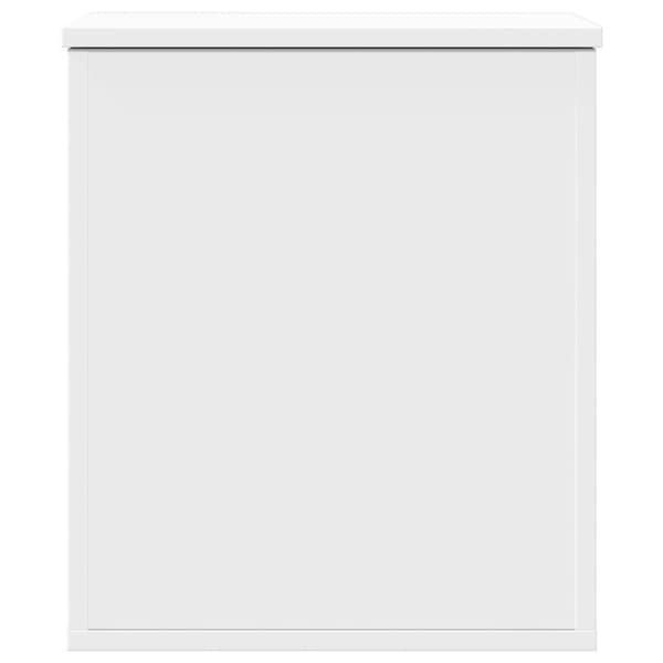 vidaXL opbevaringsboks 40x42x46 cm konstrueret træ hvid