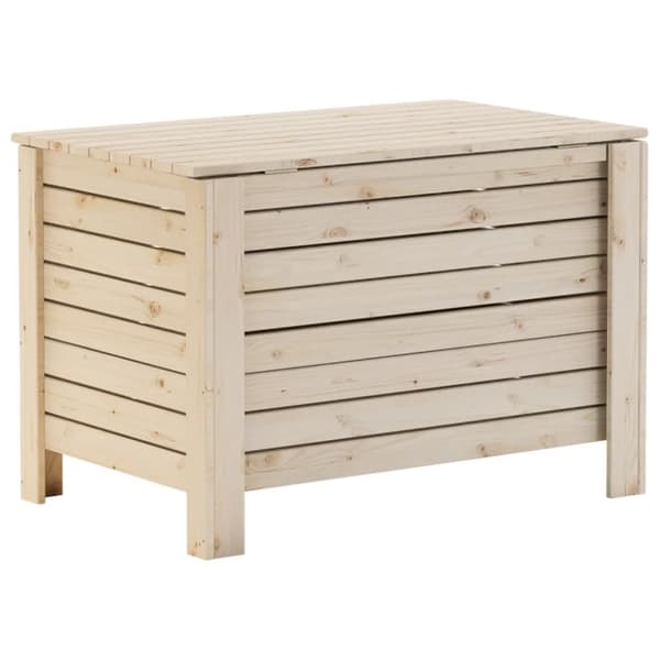 vidaXL Putekasse med lokk RANA 100x49x54 cm heltre furu