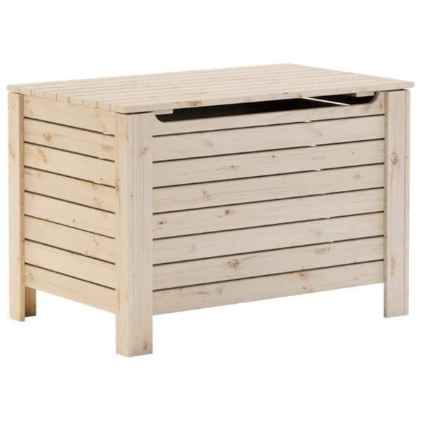 vidaXL Putekasse med lokk RANA 100x49x54 cm heltre furu