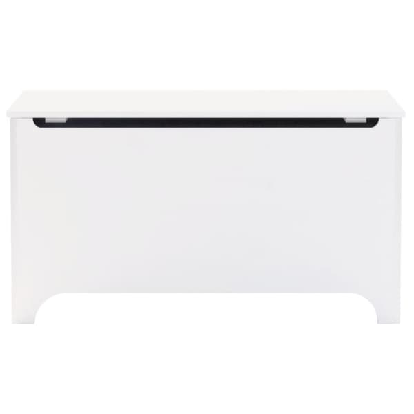 vidaXL opbevaringsboks med låg RANA 100x49x54 cm massivt fyrretræ hvid