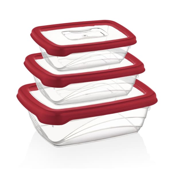 Herzberg 3 palan Bio Saver Box Set Punainen