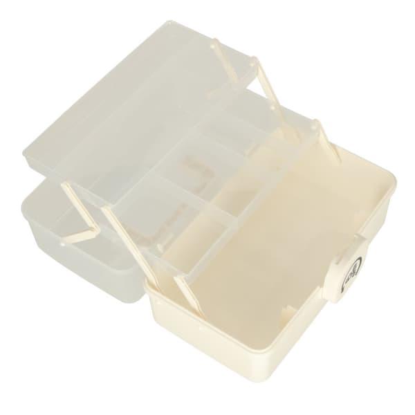 Organizer medicinbehållare medicin första hjälpen kit medicinförvaring 29x16x15cm