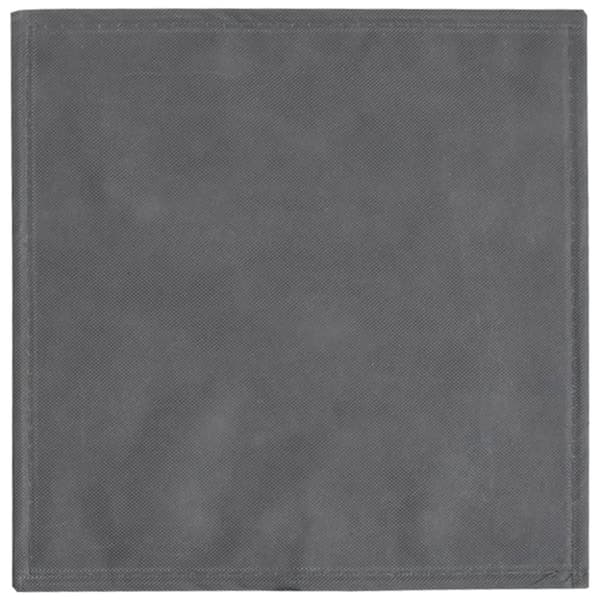 Taittolaatikot 4 kpl Harmaa 32x32x32 cm Kuitukangas