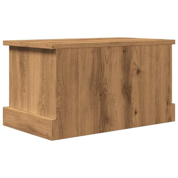 opbevaringskasse 30x50x28 cm konstrueret træ kunsteg