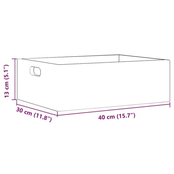 puulaatikko kahvoilla 40x30x13cm massiivi mäntypuuta