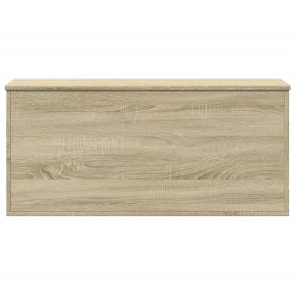 Förvaringslåda sonoma-ek 100x42x46 cm konstruerat trä