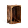 Pikkukuva 1 / 6: PINEEA vintage flamed puulaatikko 30x20x15cm - puulaatikko sisustukseen, terassille ja puutarhaan - 1 kpl