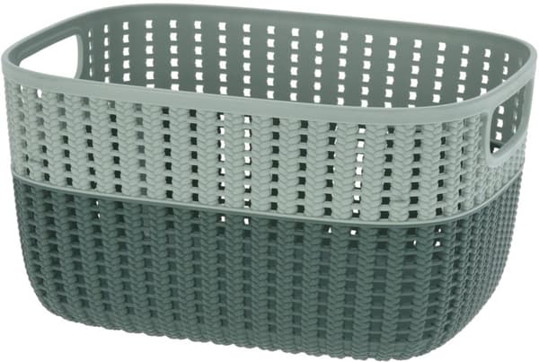 Korg Förvaring Beige Rosa Grå Grön Plast 22x28 cm