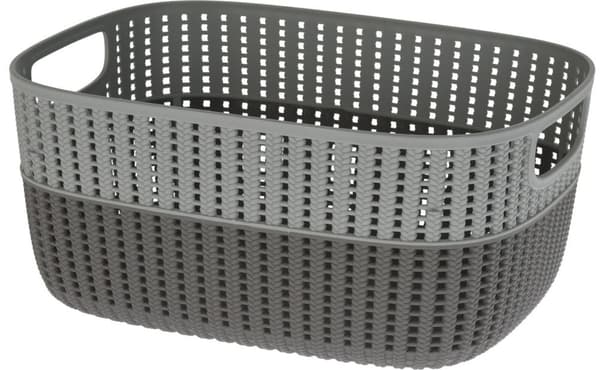 Korg Förvaring Beige Rosa Grå Grön Plast 38x28 cm