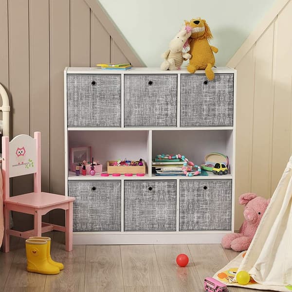 Förvaringsbox, Songmics, 30x30x30 cm, Beige
