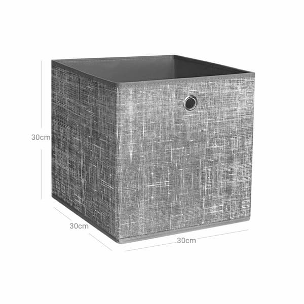 Förvaringsbox, Songmics, 30x30x30 cm, Beige