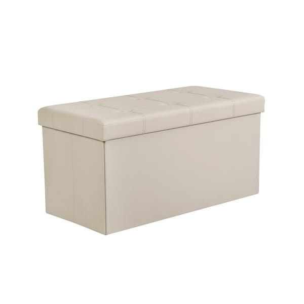 S�de bryst 76 cm imiteret l�der beige
