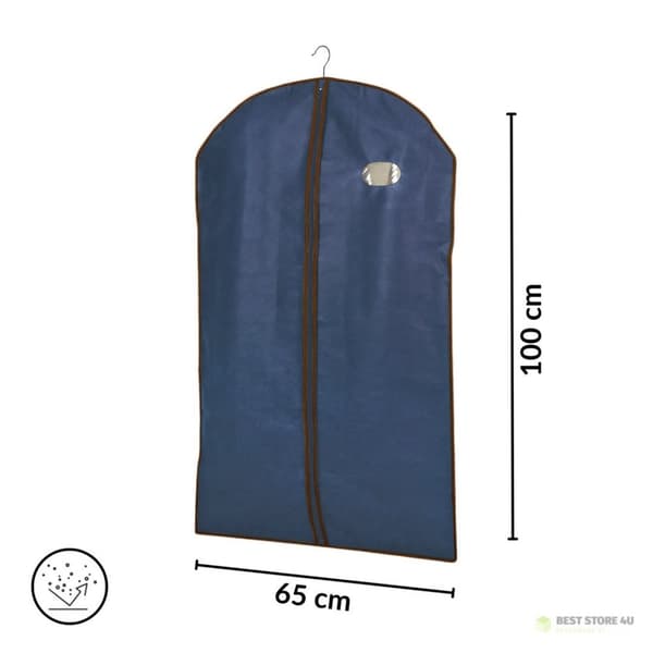 BLÅ blå frakkeorganisator 65x100cm