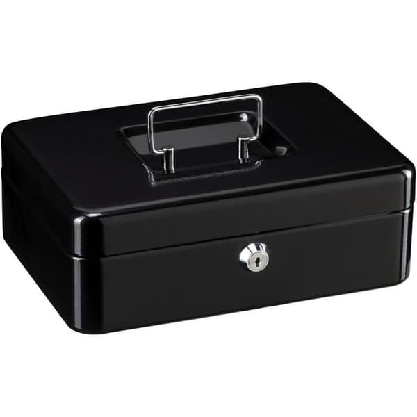 Kassalipas - BURG WACHTER - Money 5025 Musta - Mustaa terästä - Avainavaus - Elegantti