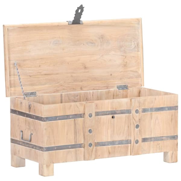Kista 90x40x40 cm massivt akaciaträ