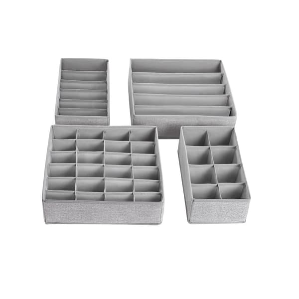 Fällbara lådor set om 4