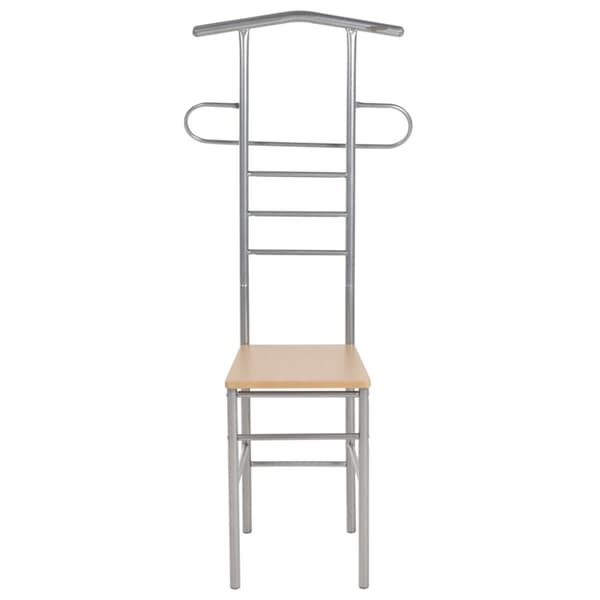 vidaXL Klesstativ med stol 2 stk metall