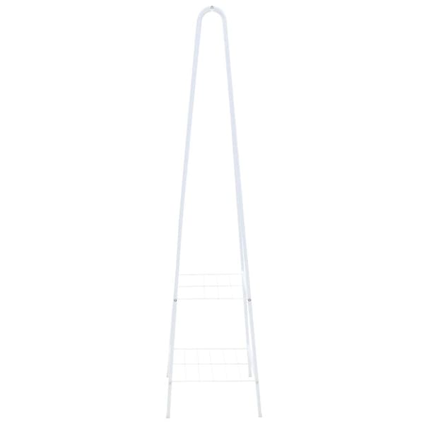 vidaXL Klesstativ 59x35x150 cm hvit