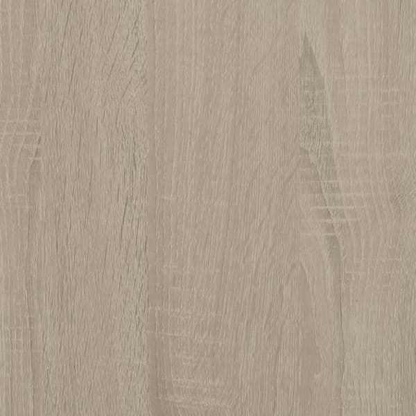 vidaXL Skoskap sonoma eik 54x34x183 cm sponplate