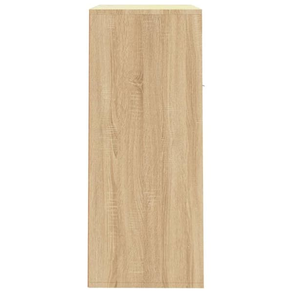 vidaXL skoskab 60x35x84 cm konstrueret træ sonoma-eg