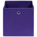 Miniatyrbilde 3 av 5: vidaXL Oppbevaringsbokser 4 stk lilla 32x32x32 cm stoff