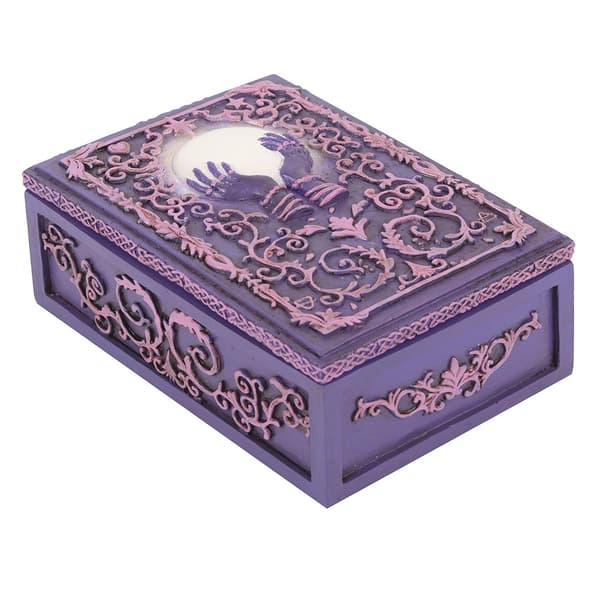 Something Different Crystal Ball förvaringslåda Purple/Pink One Size