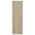 Miniatyrbilde 7 av 8: vidaXL Veggskoskap 2 stk sonoma eik 80x18x60 cm sponplater