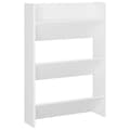 Miniatyrbilde 5 av 8: vidaXL Veggskoskap 2 stk hvit 60x18x90 cm sponplater
