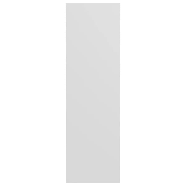 vidaXL Veggskoskap 4 stk hvit 60x18x60 cm sponplater