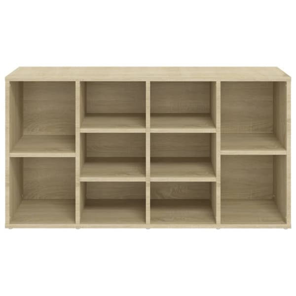vidaXL Skobenk sonoma eik 103x30x54,5 cm sponplater