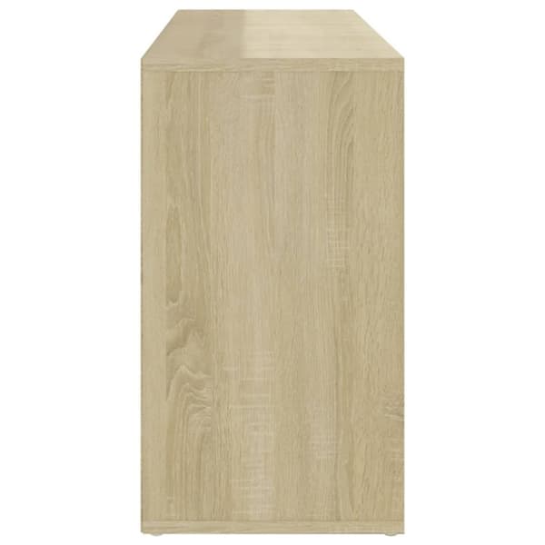 vidaXL skoreol 103x30x54,5 cm spånplade sonoma-eg