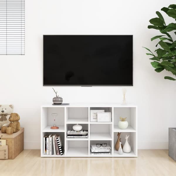 vidaXL skoreol 103x30x54,5 cm spånplade hvid