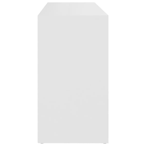 vidaXL skoreol 103x30x54,5 cm spånplade hvid