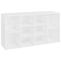 Miniatyrbilde 1 av 7: vidaXL Skobenk hvit 103x30x54,5 cm sponplater