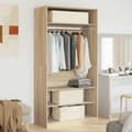 Miniatyrbilde 2 av 9: vidaXL Oppbevaringsbokser 2 stk stoff 50x30x25 cm kremhvit