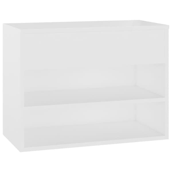 vidaXL skoreol 60x30x45 cm spånplade hvid