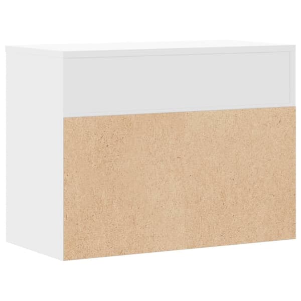 vidaXL skoreol 60x30x45 cm spånplade hvid