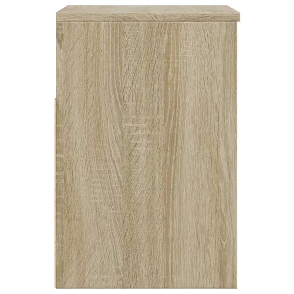 vidaXL Skobenk sonoma eik 60x30x45 cm konstruert tre