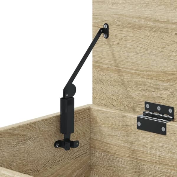 vidaXL Skobenk sonoma eik 60x30x45 cm konstruert tre