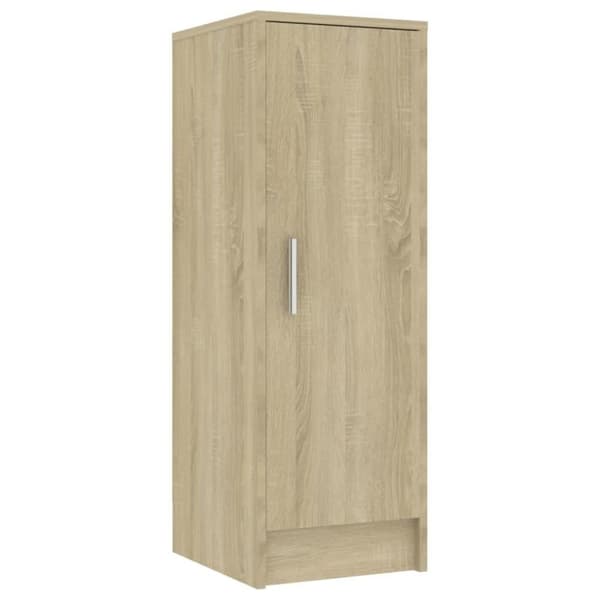 vidaXL skoskab 32x35x92 cm spånplade sonoma-eg