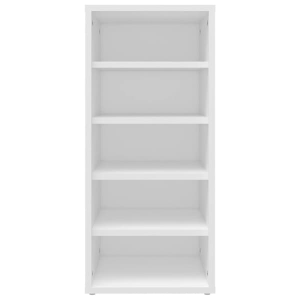 vidaXL skoreol 31,5x35x70 cm spånplade hvid