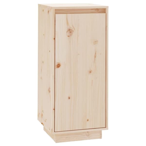 vidaXL Kenkäkaappi 35x35x80 cm täysi mänty