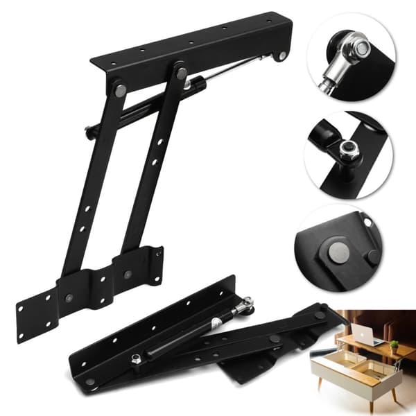 1 par Lift Up Top Sofabord Løfteramme Mekanisme Fjederhængsel Hardware DIY